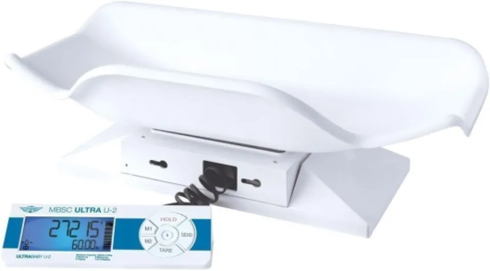 My Weigh Ultrababy U2 Balance 27 kg Écran LCD Profil bas Pour nouveau-nés, tout-petits, animaux domestiques, aliments, lettres, colis, boîtes