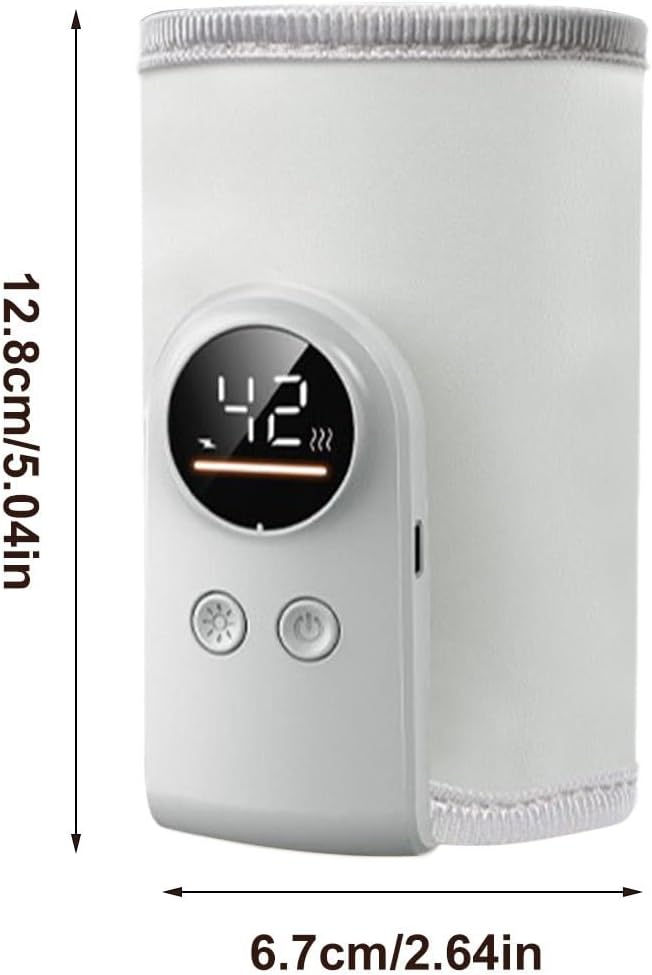 Chauffe-biberon portable, chauffe-lait USB, chauffe-lait, pour l'alimentation, la crèche, le camping, les voyages à domicile, les voyages en voiture, chauffage facile