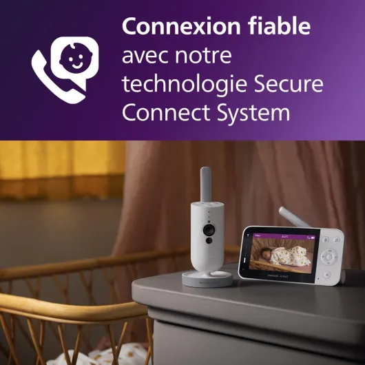 Avent Babyphone caméra Full HD 1080p, (modèle SCD923/26)