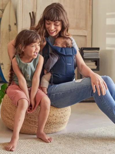 Porte-bébé Move, Mesh 3D, Bleu marine