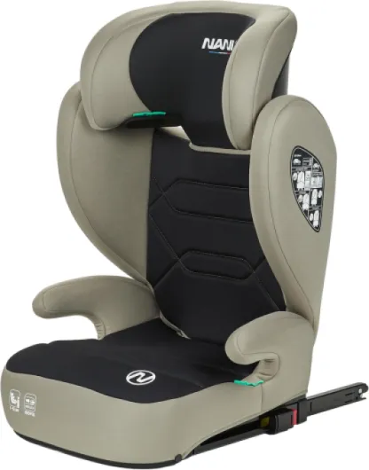 Siège auto enfant Isofix Bogota 2 EN 1 I-size 100-150 cm-Groupe 2/3- environ 4-12 ans -Rehausseur siège auto enfant avec Protection Latérale - Appui-tête Réglable- Fixation Isofix ou ceinture Bogota isofix