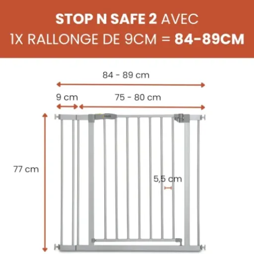Test Barrière de Sécurité Enfant hauck : la solution simple pour sécuriser vos escaliers