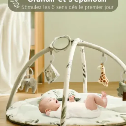 Test Fortella Tapis d'éveil Bébé : un espace de jeu simple mais efficace pour les tout-petits