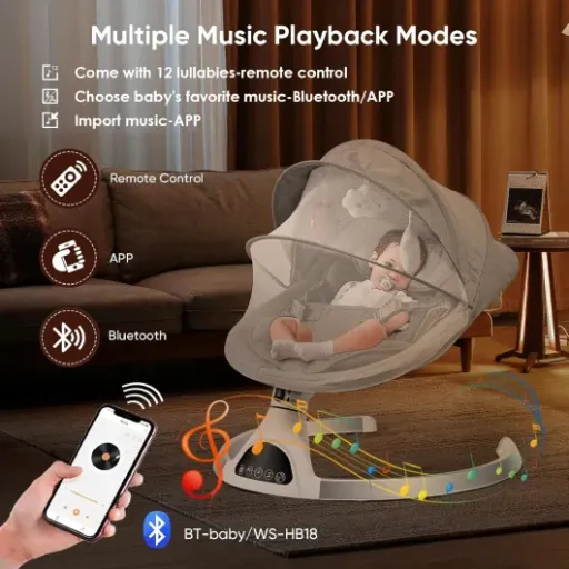 Test de la Balancelle Bébé Électrique : Un Compagnon Technologique pour Parents Fatigués