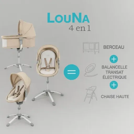 Test BEBE2LUXE 4en1 : la balancelle qui fait le job sans chichis