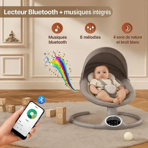 Test BEBE2LUXE Alpha : une balancelle bébé électrique qui tient ses promesses