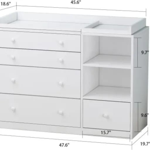 Test Commode à Langer Bébé : du rangement pratique sans trop de fioritures