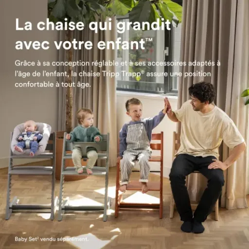 Test Chaise Tripp Trapp Stokke : l'évolution des chaises hautes depuis 1972