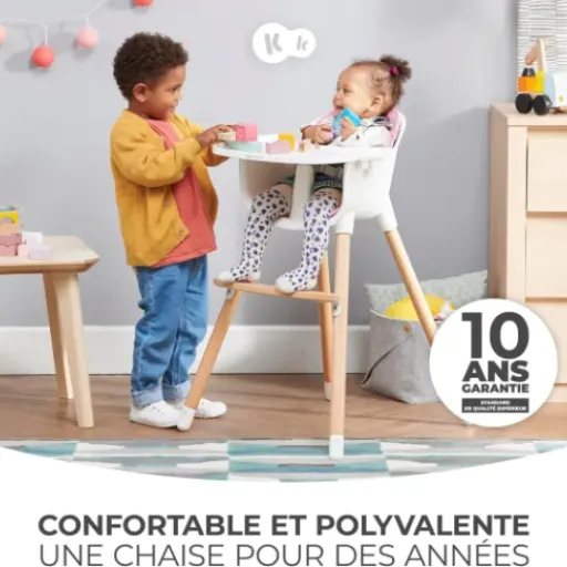 Test Kinderkraft Chaise Haute Bébé SIENNA : une polyvalence bienvenue pour les parents pragmatiques