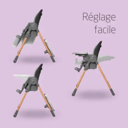 Test Maxi-Cosi Minla : La chaise haute bébé qui grandit avec votre enfant