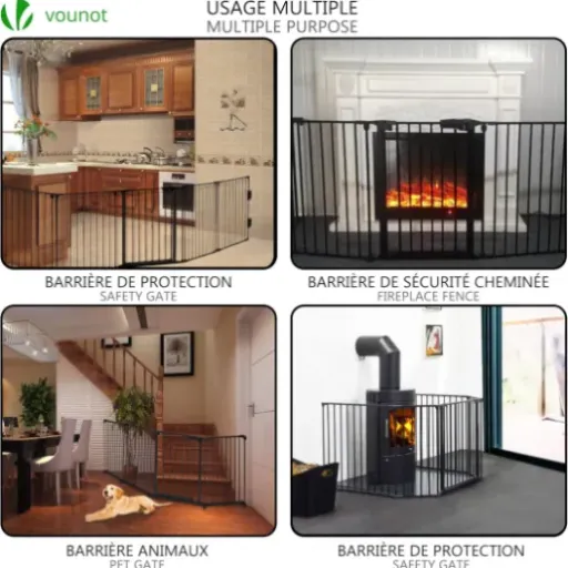 Test VOUNOT® Barrière de Sécurité Pliable : La solution pratique pour sécuriser votre espace