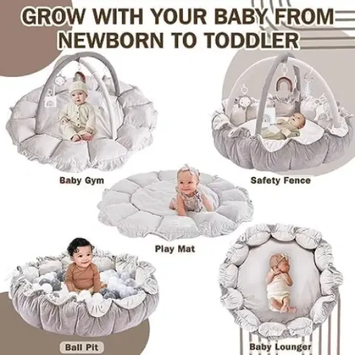 Test Tapis d'Eveil Bébé Doux Gym Centre : un bon point de départ pour l'éveil de bébé