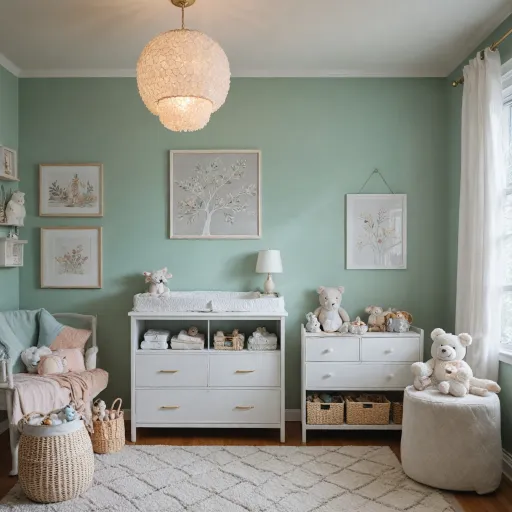 Bien choisir une table à langer : sécurité, ergonomie et design pour la chambre de bébé