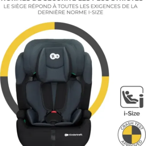 Test Kinderkraft COMFORT UP i-Size : le siège auto qui grandit avec votre enfant.