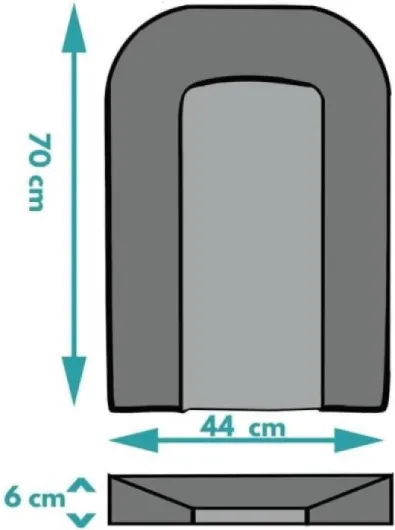 Matelas à Langer Looping - Lapin Pyjama