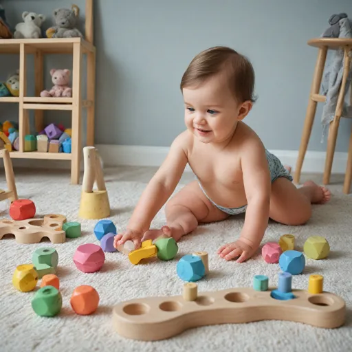Stimuler l’éveil de bébé : le choix du jouet d’éveil idéal pour accompagner chaque étape