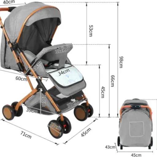 Test poussette canne Willonin : compacte sur le papier, pas si convaincante en vrai