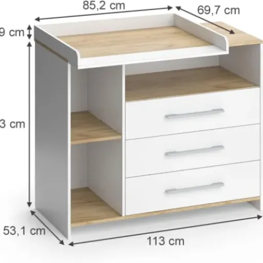 Test Vicco Commode à Langer Oskar : pratique au quotidien, mais montage bien relou