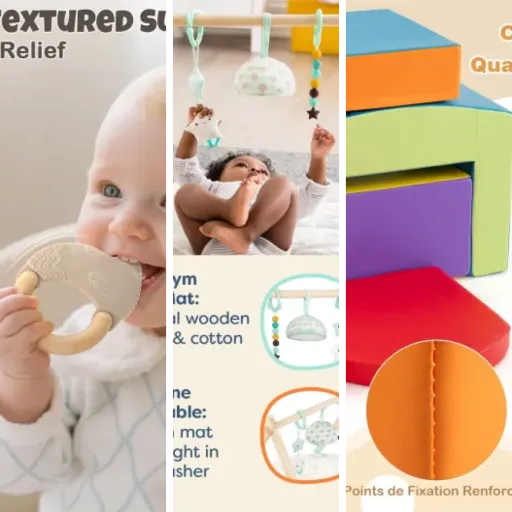 Les 3 meilleurs aires de jeu design bébé (2026)