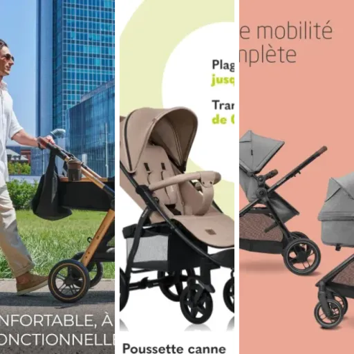 4 meilleurs poussette combinée bébé : notre comparatif (février 2026)