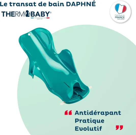 Transat - Anneau THERMOBABY de bain daphne - Vert emeraude Vert Céladon