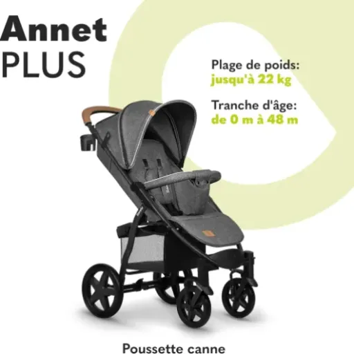 Test Lionelo Annet Plus : une poussette costaud et bien équipée, mais pas la plus compacte