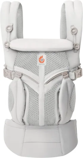 Porte-bébé Omni 360 Cool Air Mesh 4 positions pour nouveau-né à tout-petit (0-3 ans), porte-bébé ergonomique et sac à dos, gris perle Cool Air Mesh Pearl Grey