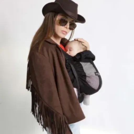 Test Porte-bébé PhysioCarrier 2 BLACK : le porte-bébé costaud et réglable qu’on met partout