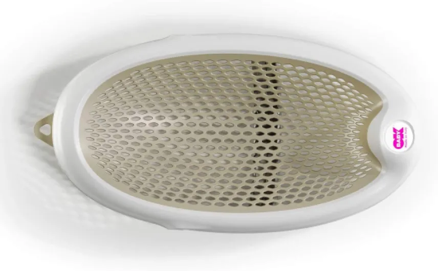 Jelly - Transat de Bain Pliant, Doux et Confortable pour le Bain des Nouveaux-nés 0-8 Mois (8 kg) - Gris