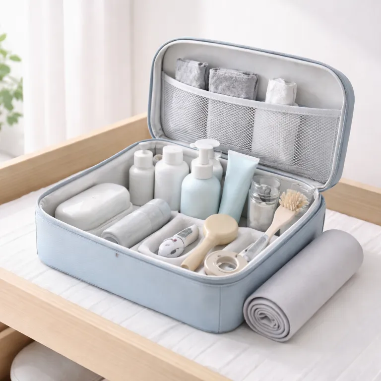 Trousse de toilette de bébé : l’art d’organiser les soins du quotidien