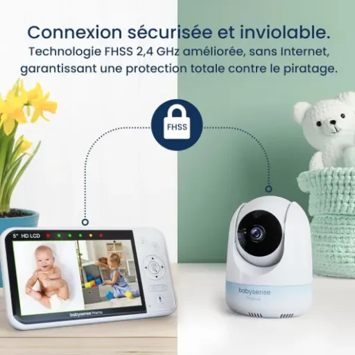 Test Babysense Prisma Babyphone : le moniteur vidéo simple, complet et sans Wi-Fi