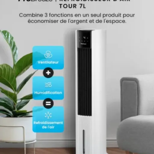 Test Pro Breeze OmniAir 7L : le rafraîchisseur d’air qui fait le job sans remplacer une vraie clim