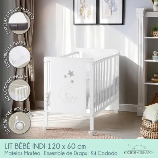 Test COOL · DREAMS Lit bébé Indi : un lit cododo complet qui fait le job sans chichis