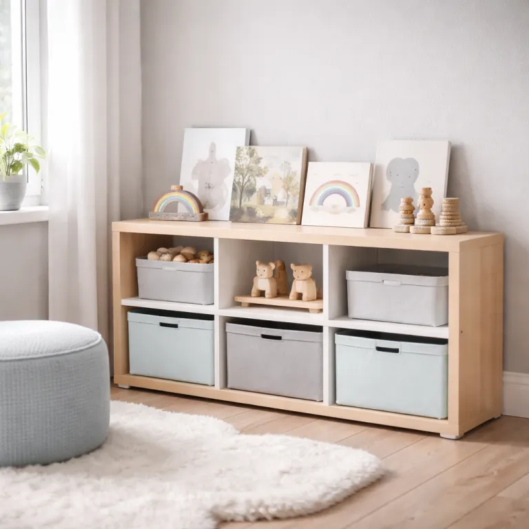 Aménager une bibliothèque bébé élégante et pratique pour la chambre enfant
