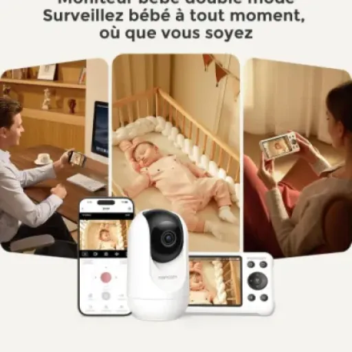 Test Momcozy BM04 : le babyphone WiFi qui mélange appli et écran dédié