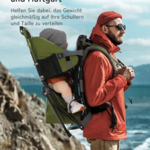Test besrey Porte-bébé de randonnée : le sac à dos enfant qui fait (presque) oublier la poussette