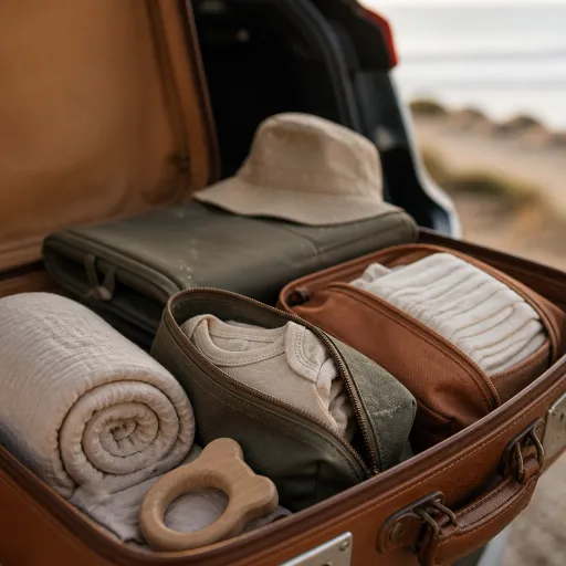 Vacances avec bébé : la valise minimaliste qui couvre tout sans transformer la voiture en déménagement