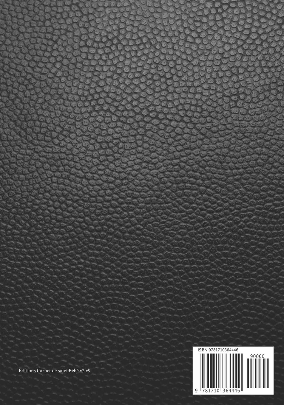 Mon carnet de suivi Bébé: Journal de bord, cahier de suivi maternel, pour bébé, nouveau né, nourrisson, suivi de l'alimentation et la santé du bébé - .. - noir imitation cuir noir, nuage étoile coeur