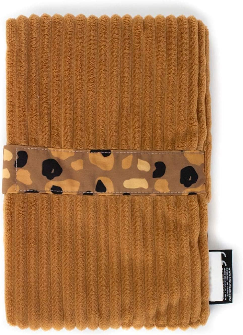LES DEGLINGOS - PROTEGE CARNET DE SANTE SPECULOS LE TIGRE - Cassonnade - Dès la naissance - Idée cadeau - 25cm Spéculos Le Tigre