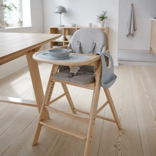 Bien choisir une chaise haute bébé : confort, sécurité et repas sereins