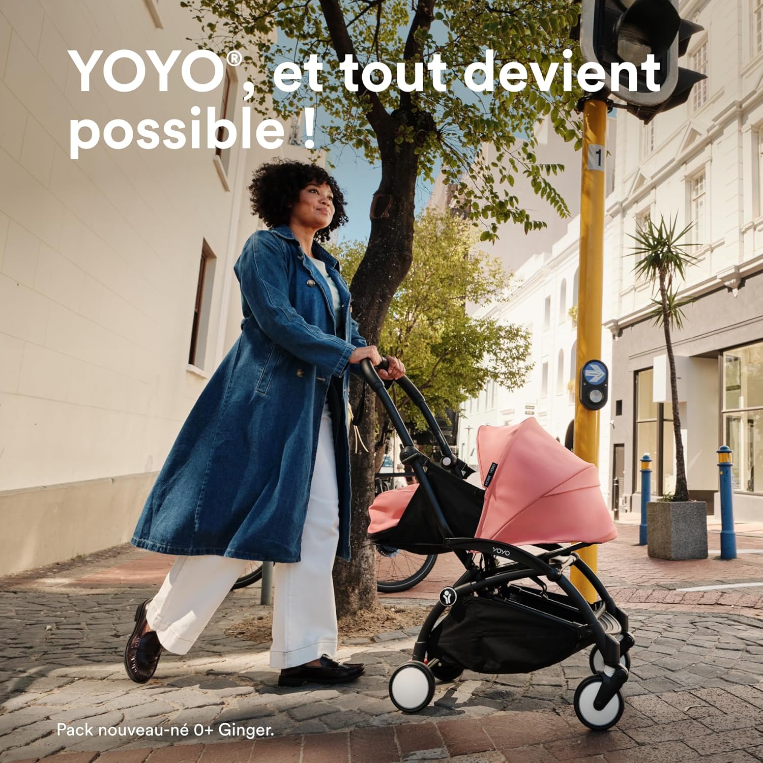 Poussette Stokke YOYO3 avec pack nouveau-né et pack couleur 6+ - Comprend un cadre, un pack couleur YOYO 6+ et un pack nouveau-né 0+ noir Black