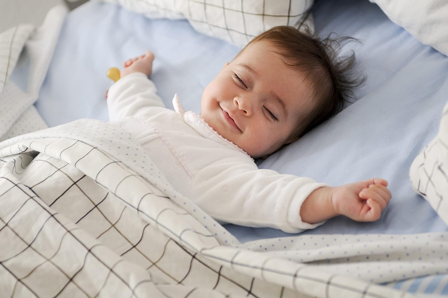 Plan incliné Bebe pour lit 60x120 cm - Oreiller, Coussin bébé Inclinateur 10° - Anti-Reflux - Fabriqué en France - Recommandé par Les pédiatres 60x35 cm pour Lit bébé 60x120 cm