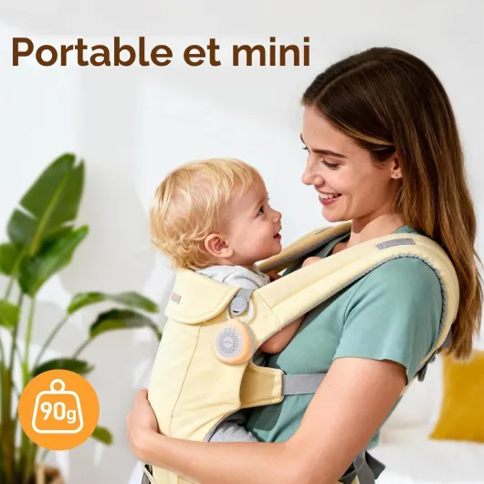 Easy@Home Machine à bruit blanc portable avec 30 sons relaxants, minuterie automatique et lumière de nuit - Idéal pour les bébés et les adultes, générateur de bruit blanc pour dormir et se détendre