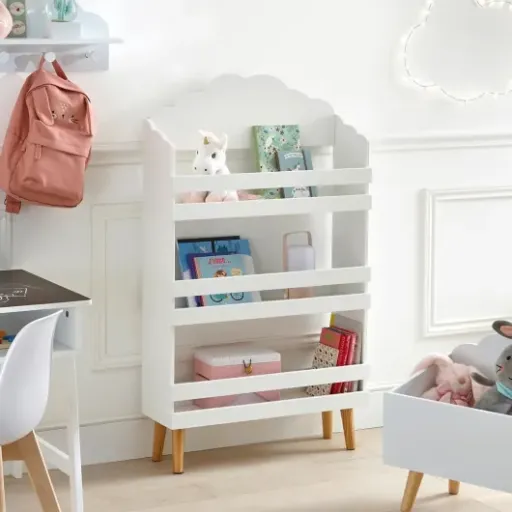Test Atmosphera Bibliothèque Enfant Nuage : petite étagère mignonne mais à surveiller niveau solidité
