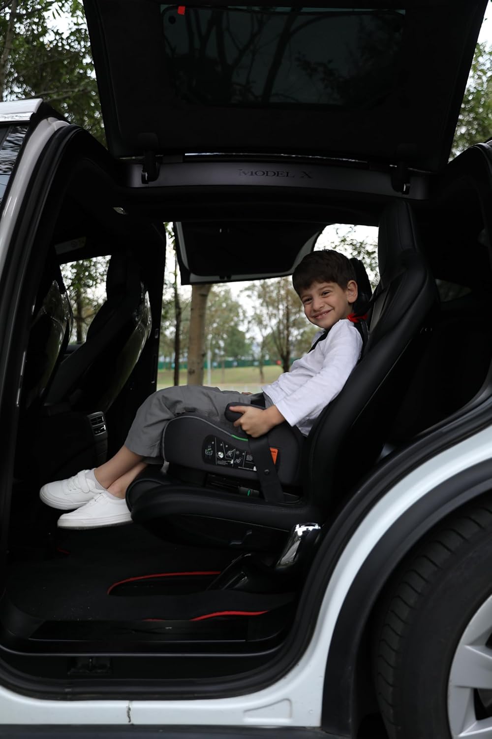 Rehausseur Voiture Enfant, ISOFIX de 125 à 150 cm (Environ 6 à 12 ans 15-36 Kg), Siège Auto groupe 2 3, ECE R129, léger, Rehausseur Isofix (Bleu) Classique Bleu