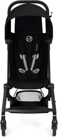 Poussette CYBEX Gold AGIS, De 6 mois à 4 ans environ (22 kg max.), Convient comme bagage à main, Magic Black (Noir)