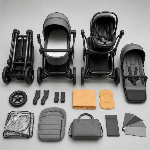 Choisir une poussette trio élégante et pratique pour votre bébé