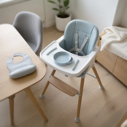 Bien choisir une chaise haute Chicco : confort, sécurité et élégance pour le repas de bébé