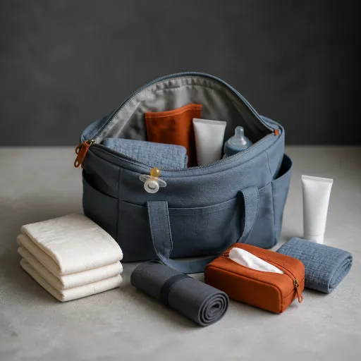 Sac à langer : ce qu'on y met vraiment après le premier mois, et ce qu'on peut laisser à la maison