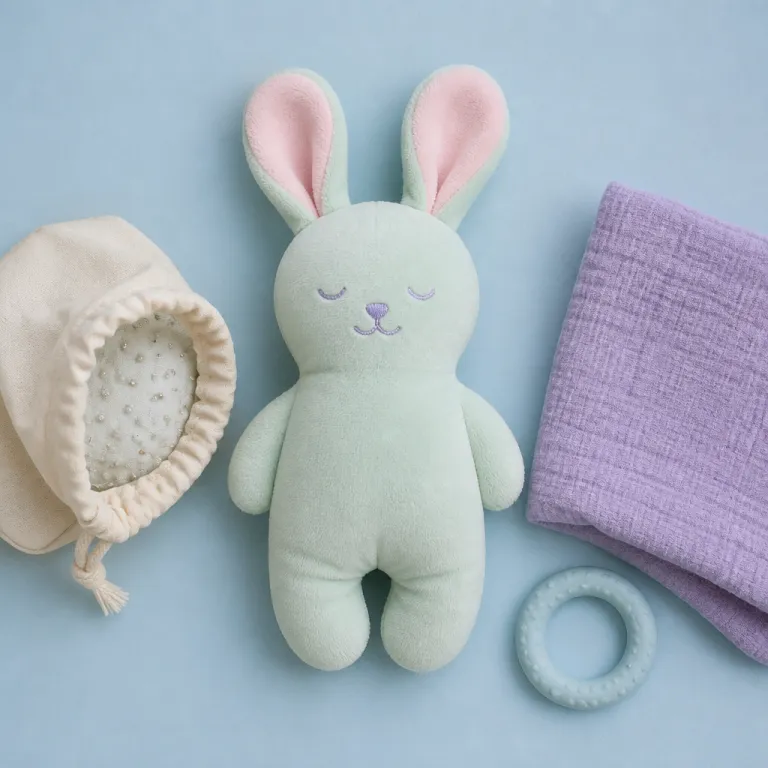 Peluche lestée : le compagnon apaisant qui transforme le rituel de sommeil de bébé